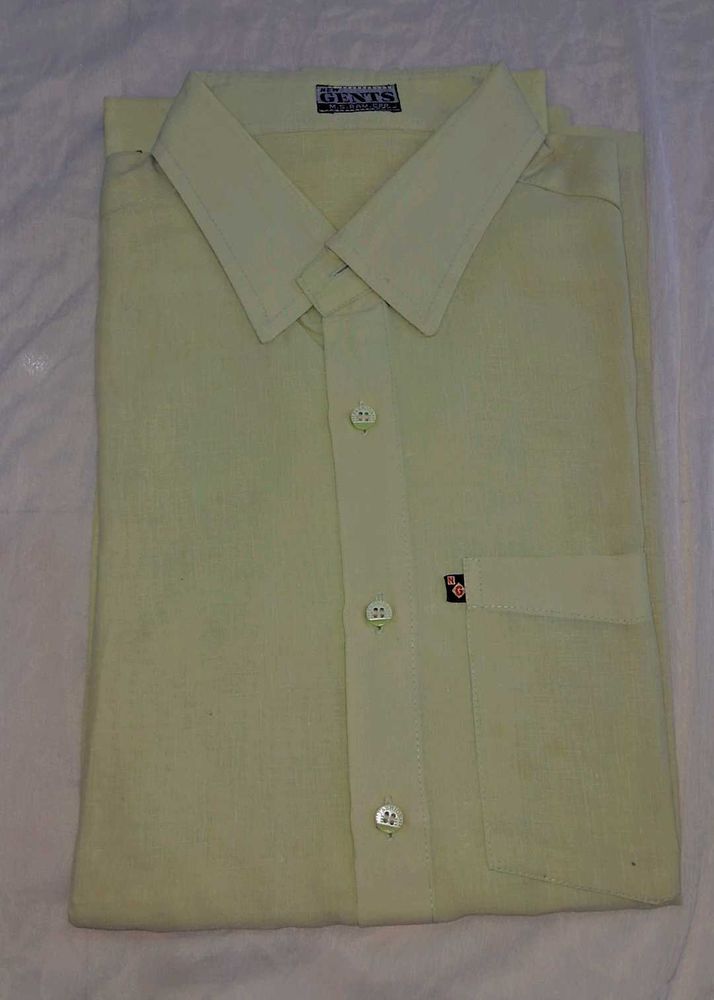 Men's Casual Shirt - Light Green