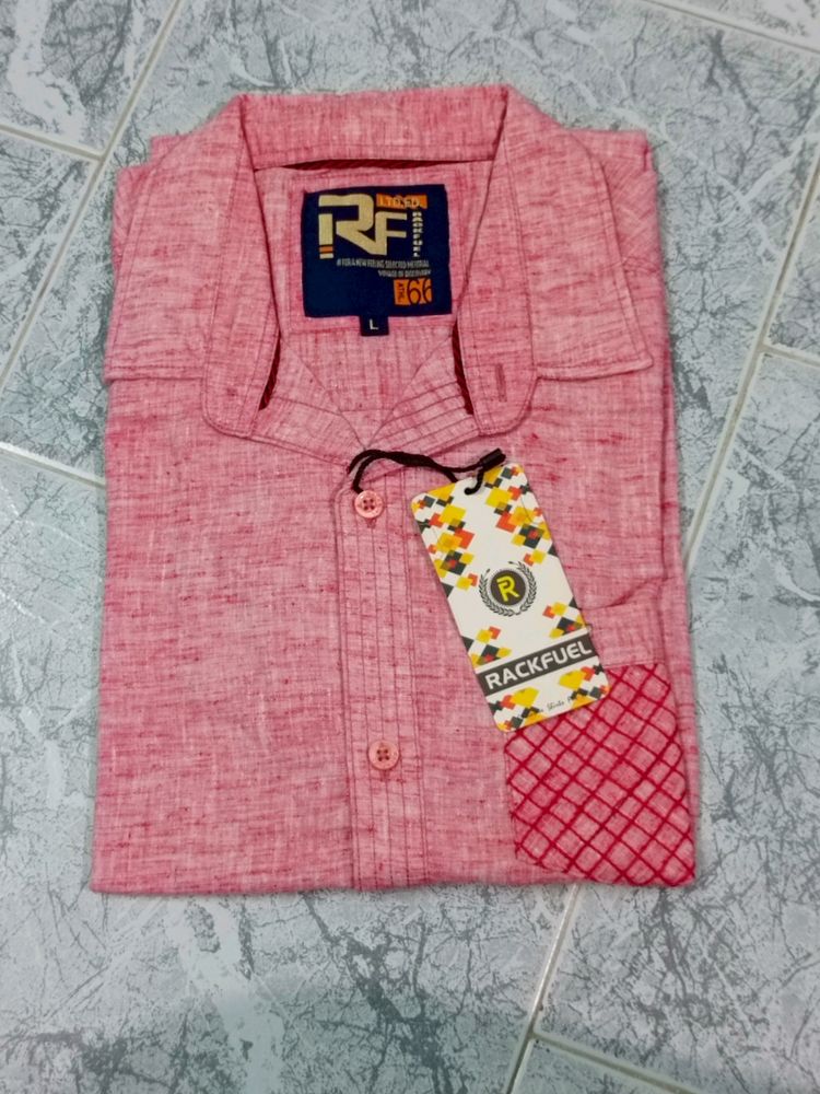 Men&#39;s Formal Shirt Size L Rack Fuel Brand