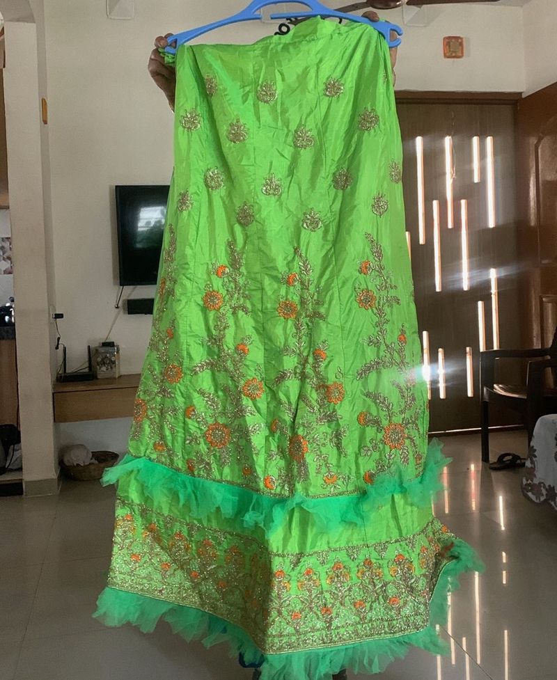 Green Lehenga Choli