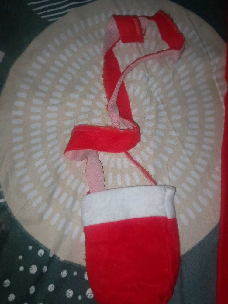 Santa Boot Christmas Stocking