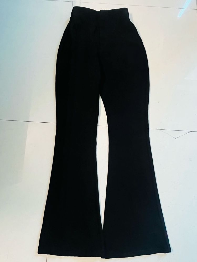 Black Flared Pants
