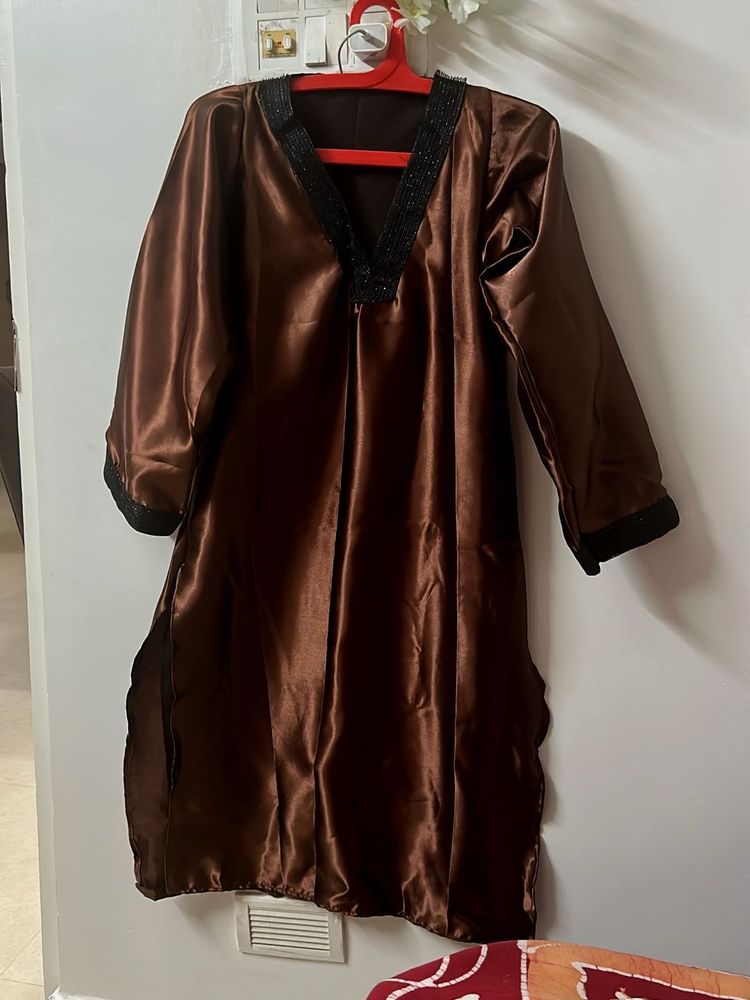 Elegant Brown Kurta