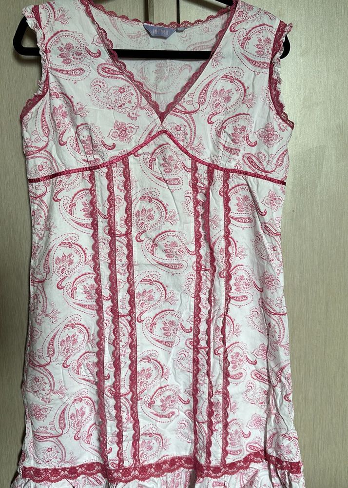 Paisley Print Dress