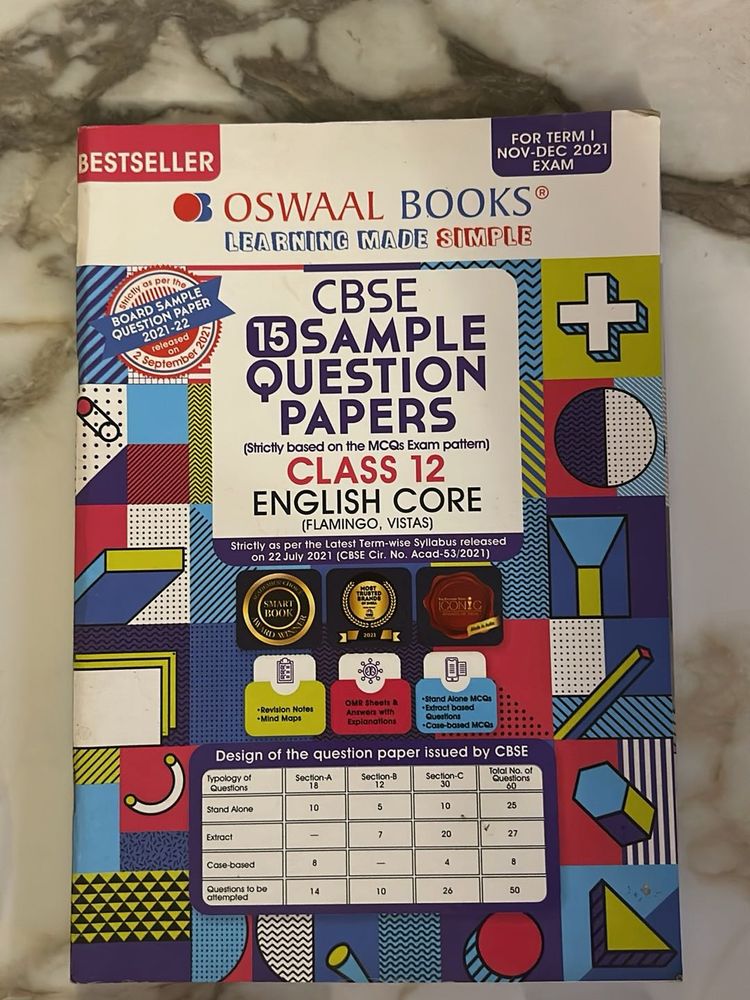 CBSE Class 12 English Sample Papers