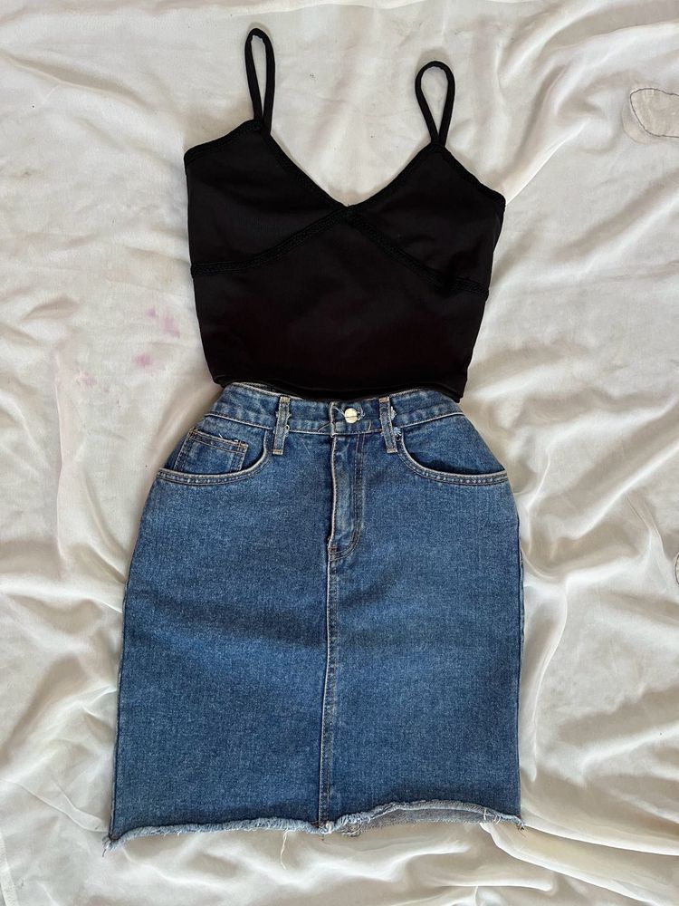 🌸 Denim Skirt 🌸