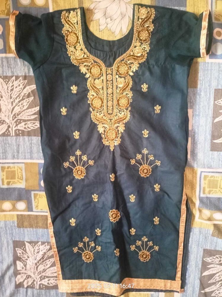 Navy Blue Kurta