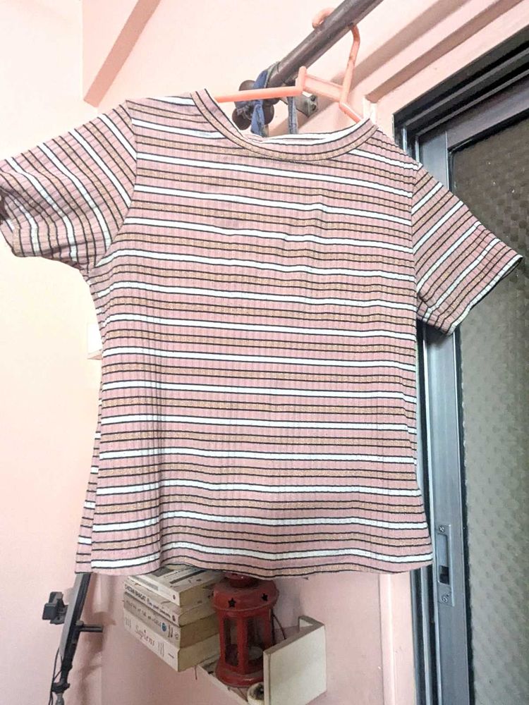 🩷🎀 Stripped Formal Top🎀🩷