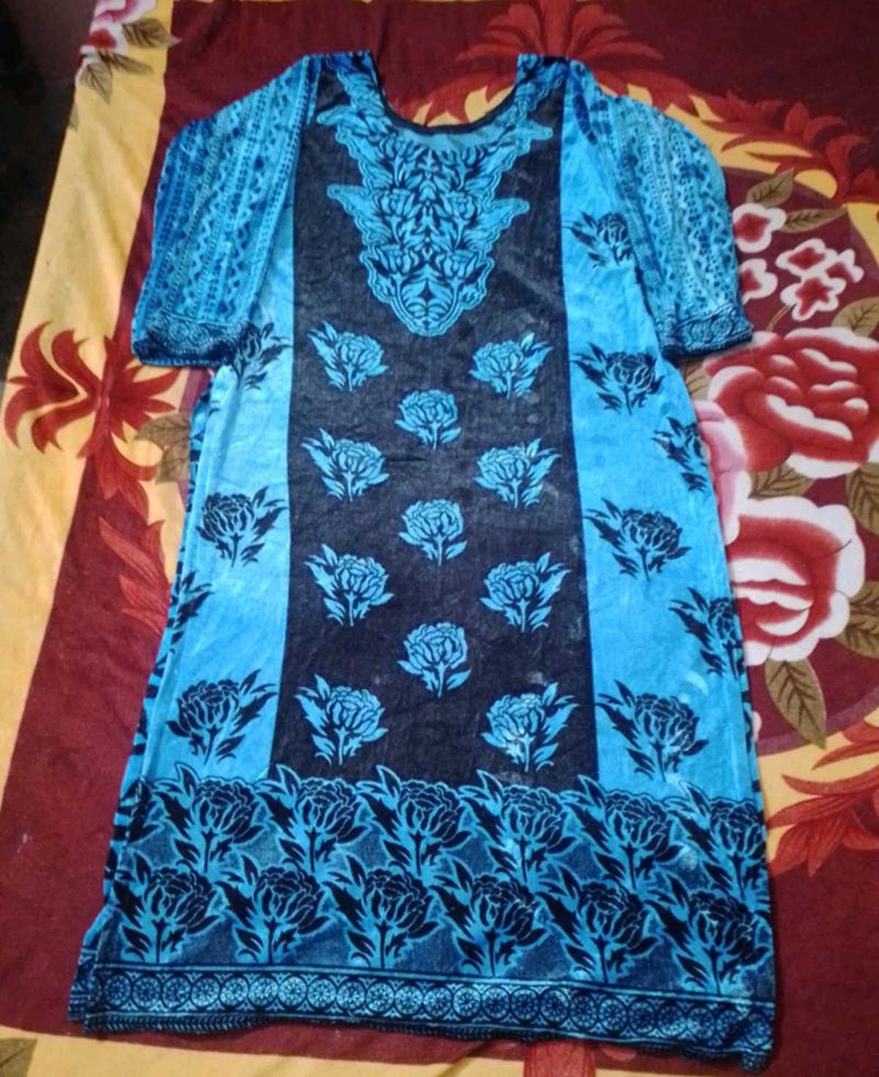Black Shaneel kurta