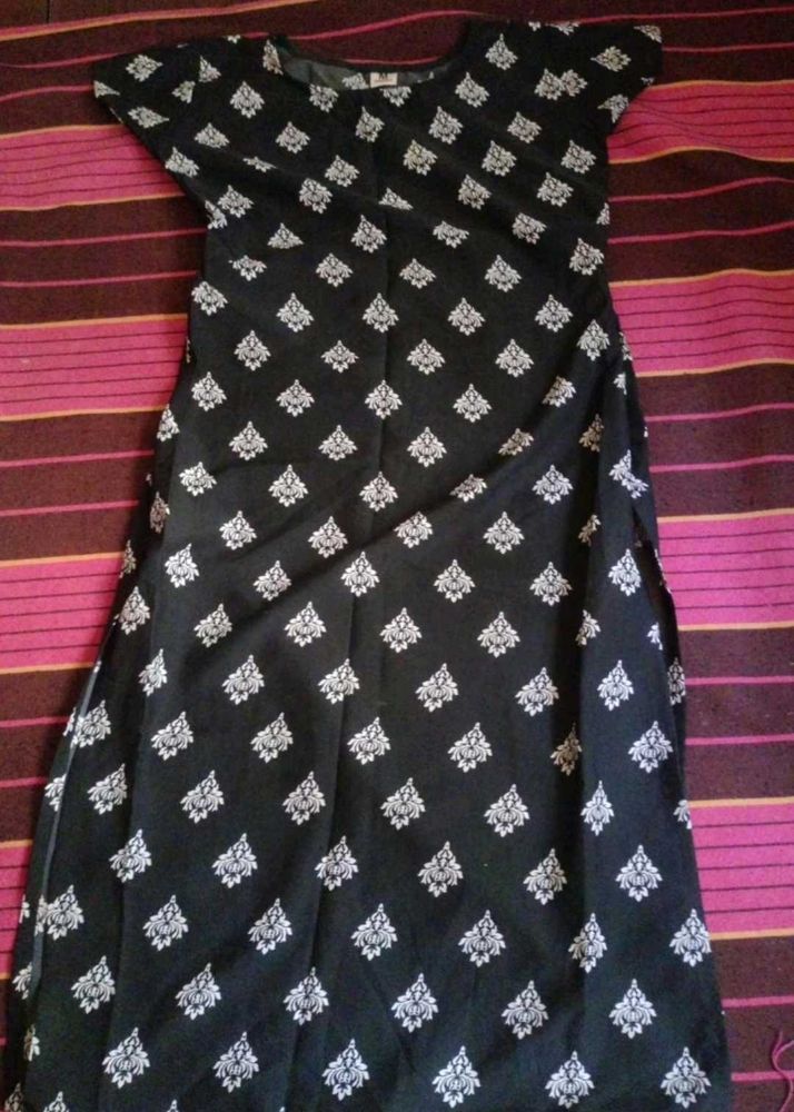 New Black Kurti