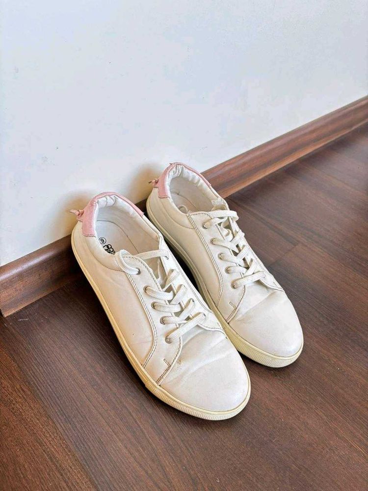 Casual White Sneakers