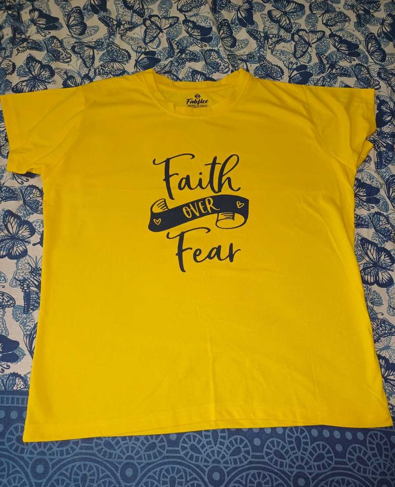 TRENDY YELLOW T-SHIRT