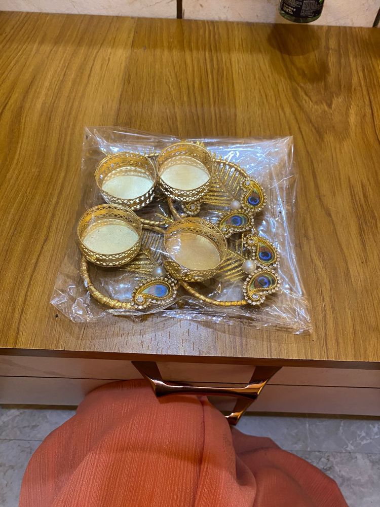 Peacock Candle Holders