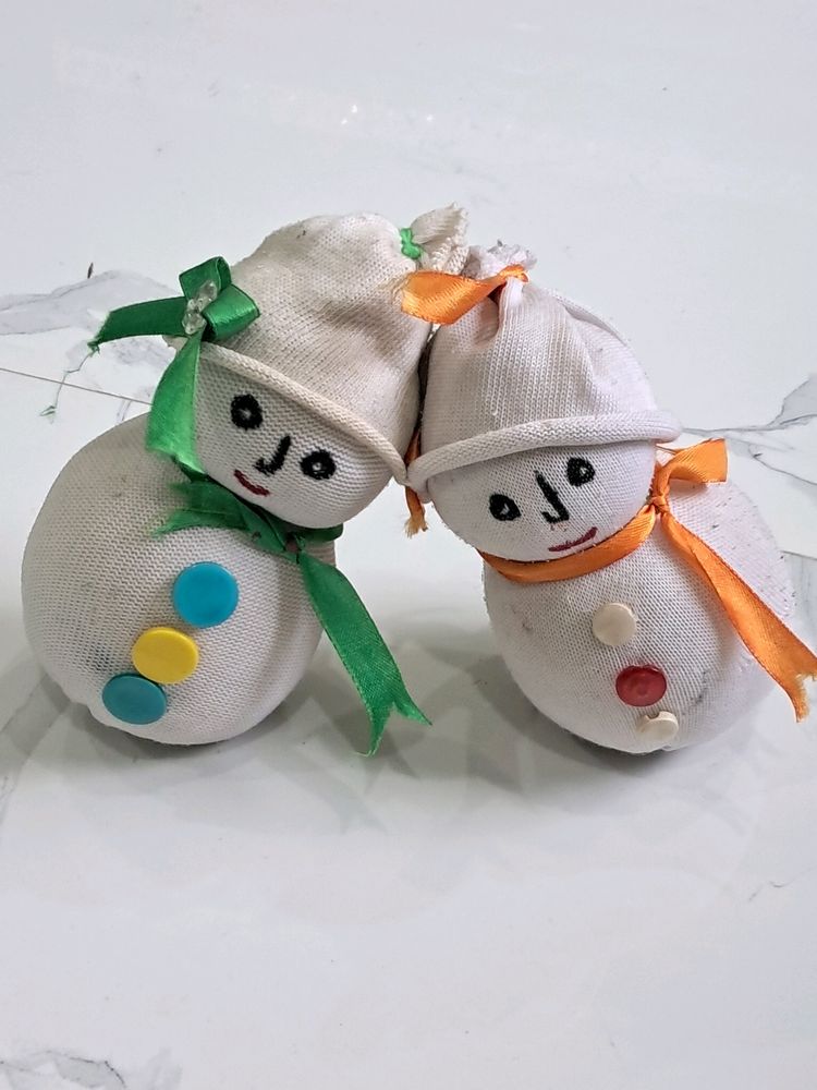 Handmade Snowman Soft Toys