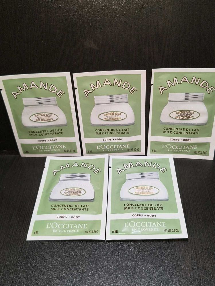 L&#39;Occitane Almond Milk Concentrate Samples