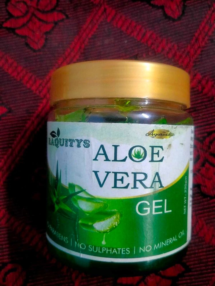 Aloevera Gel With No Parabens And Sulphate.25%used