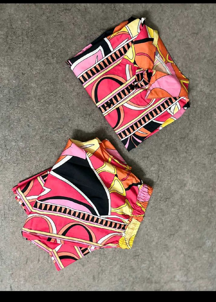 Multicolor Cordset