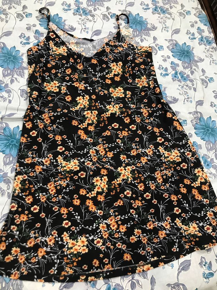 Mango Dress Floral Design
