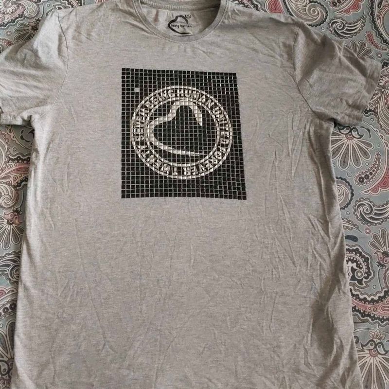 Gray Graphic Tee