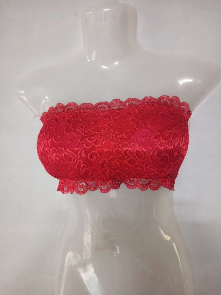 Combo Black N Red Bra