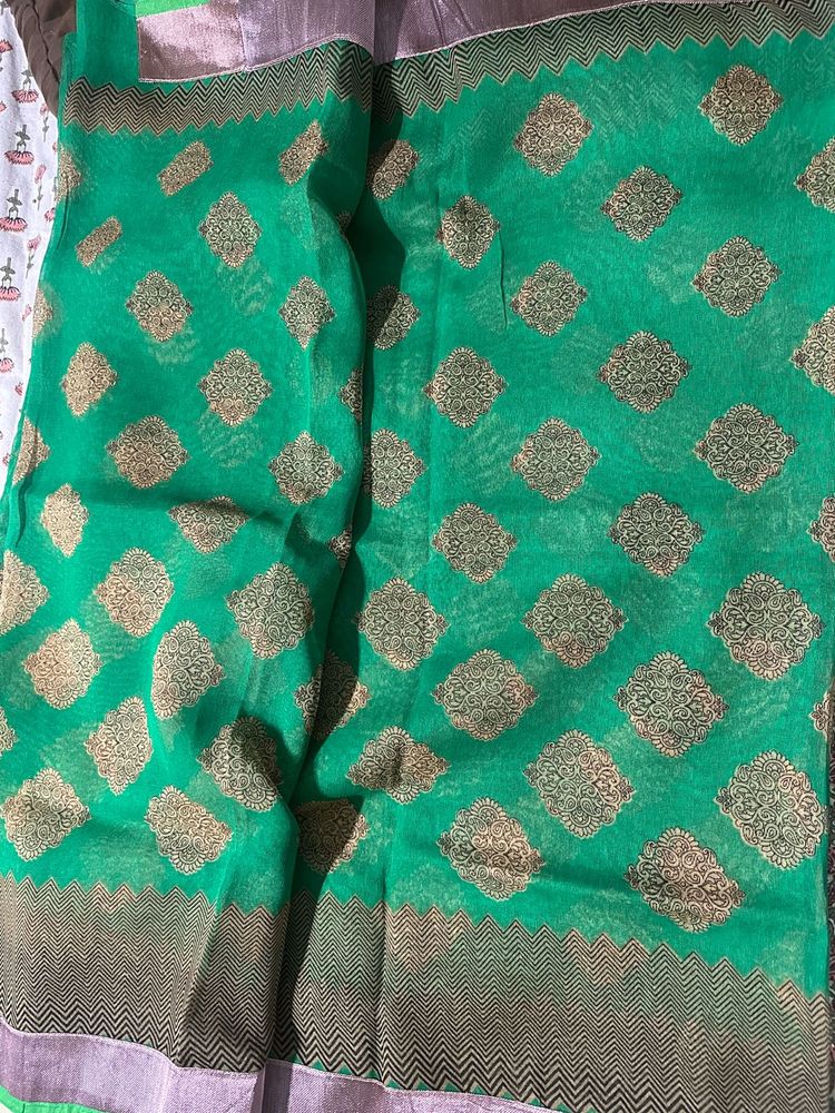 Green Saree