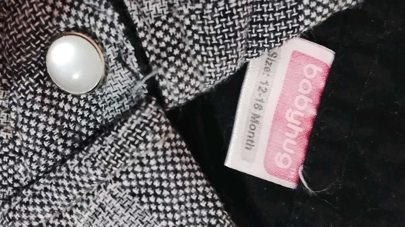 Babyhug Black &amp; White Outfit