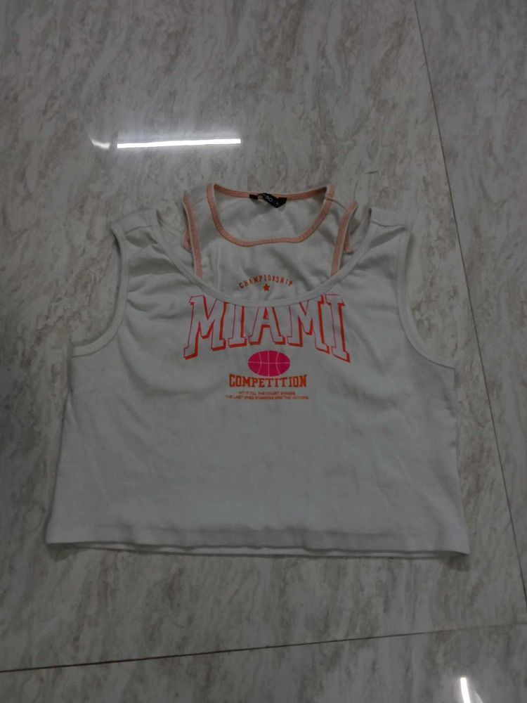 Miami Graphic Tank Top