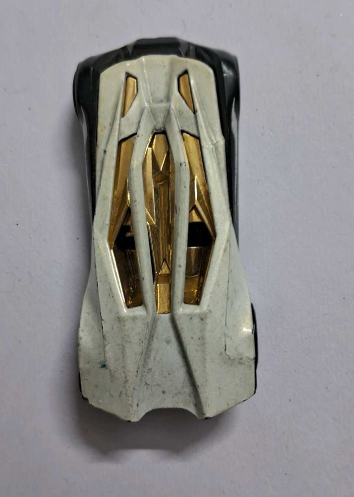 Hot Wheels White Racing Car