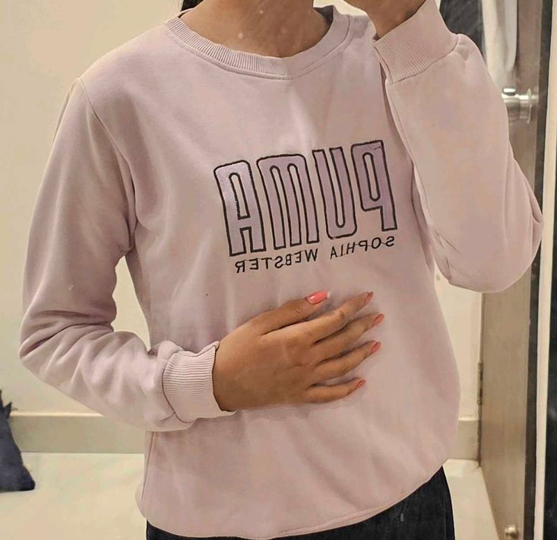 PUMA full sleeve printed sweatshirt