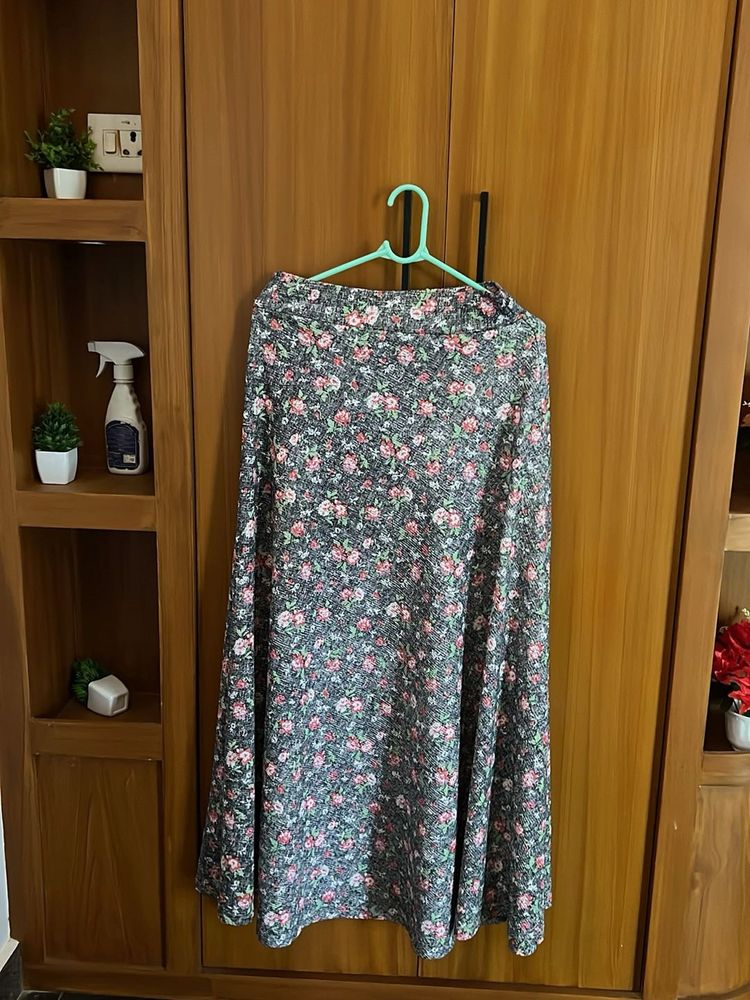 Floral Print  Skirt