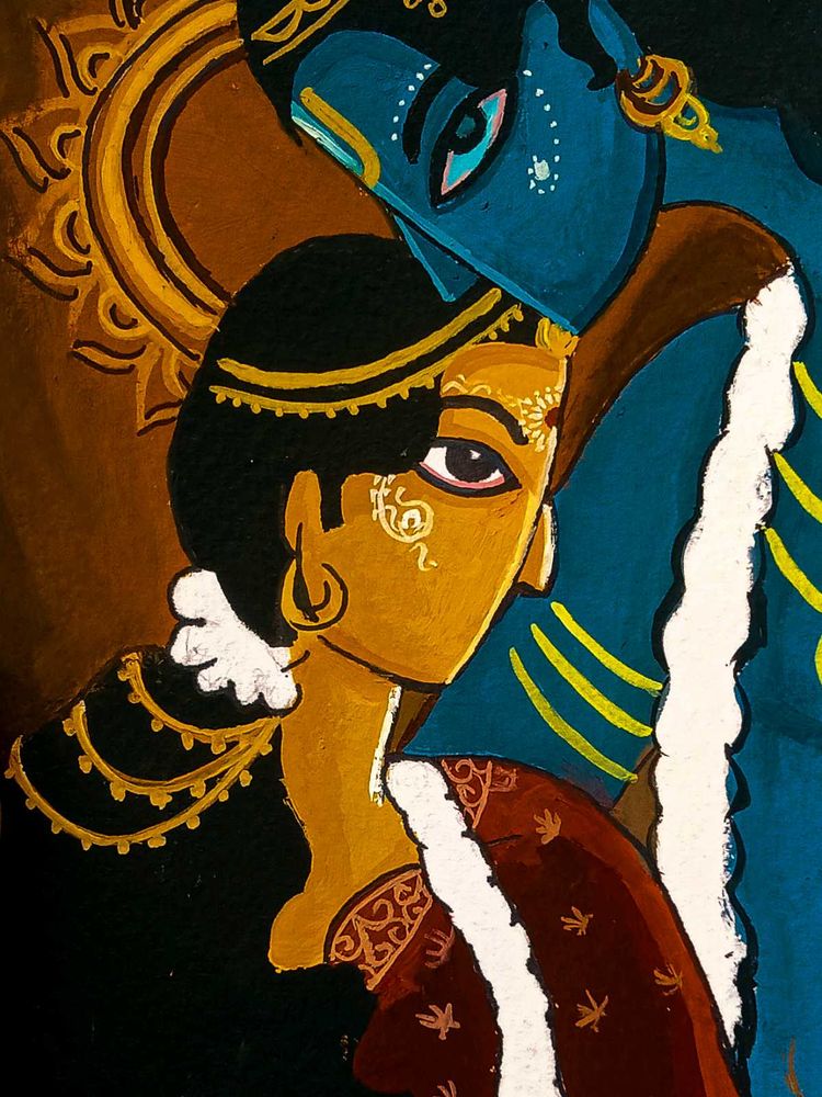 Beautiful Paintings On Cartridge Sheet 🎨