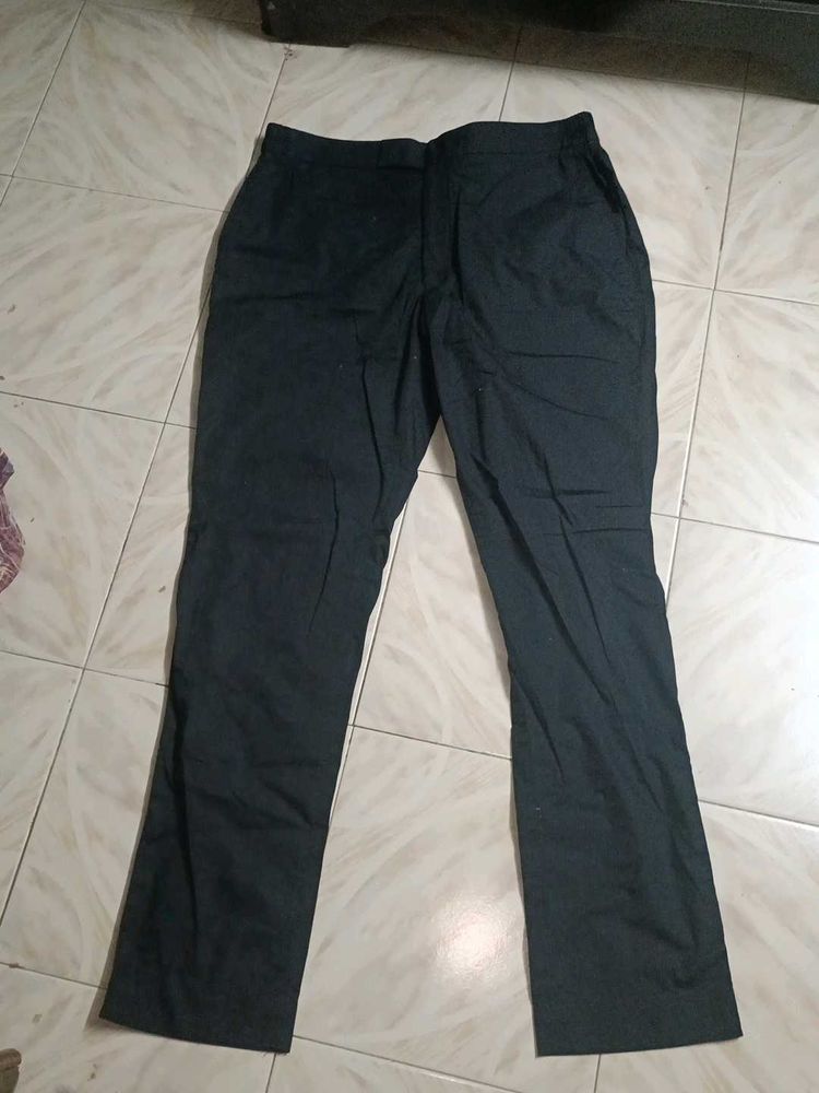 Black Straight Leg Pants