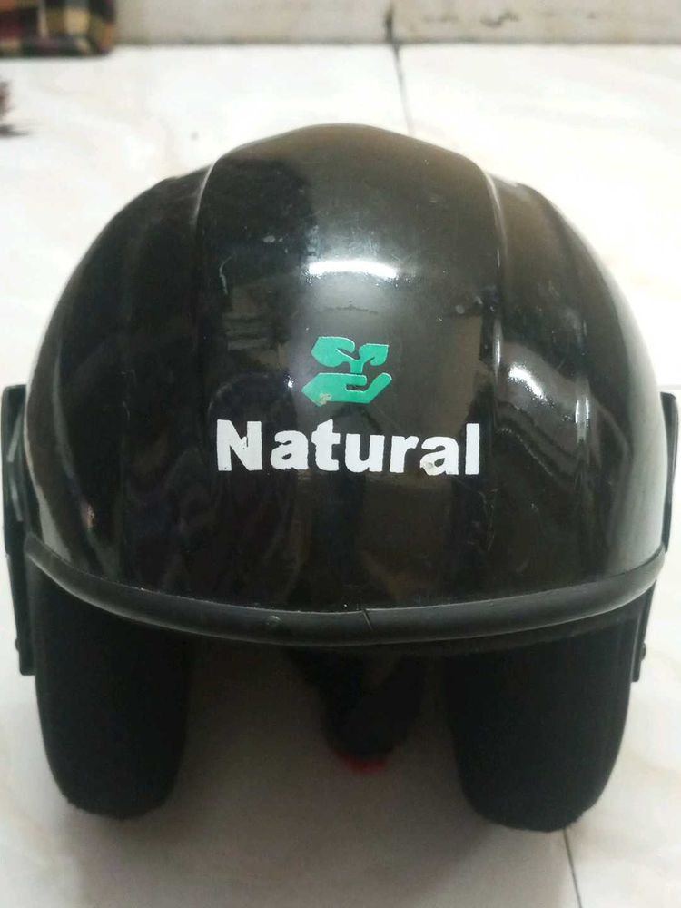 Black &#34;Natural&#34; Helmet