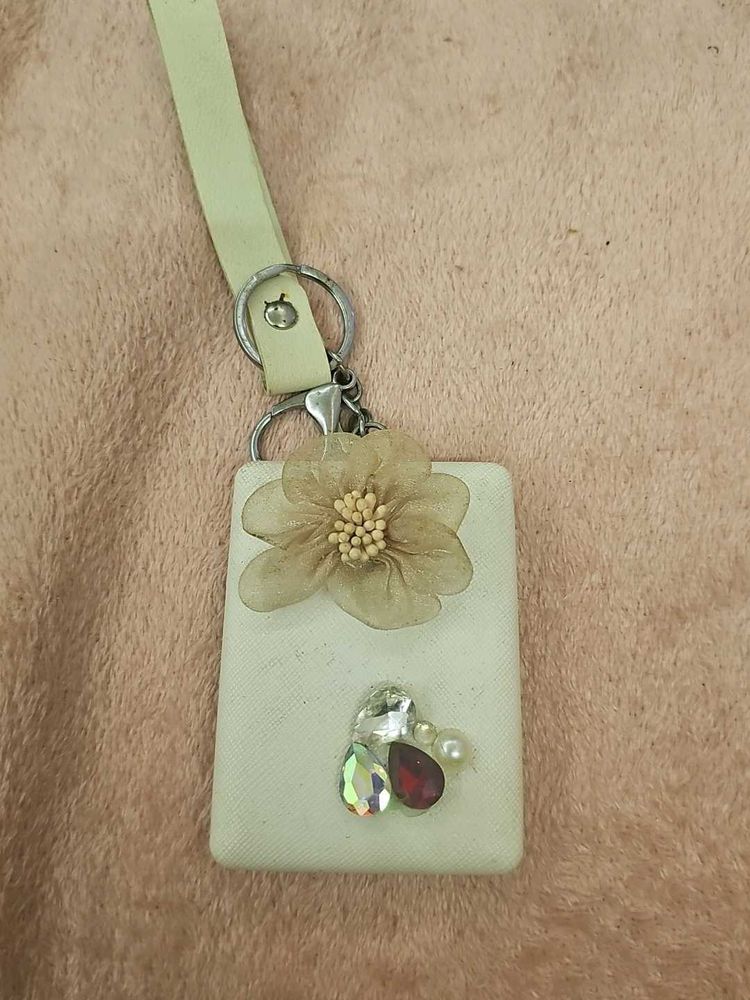 Embellished mirror Charm/Keychain
