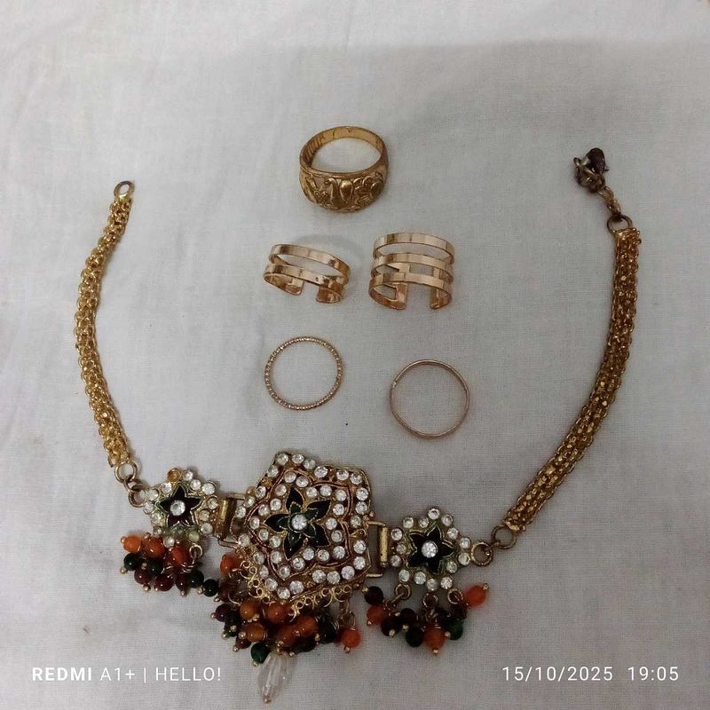 Jewellery Set &amp; Rings necklace