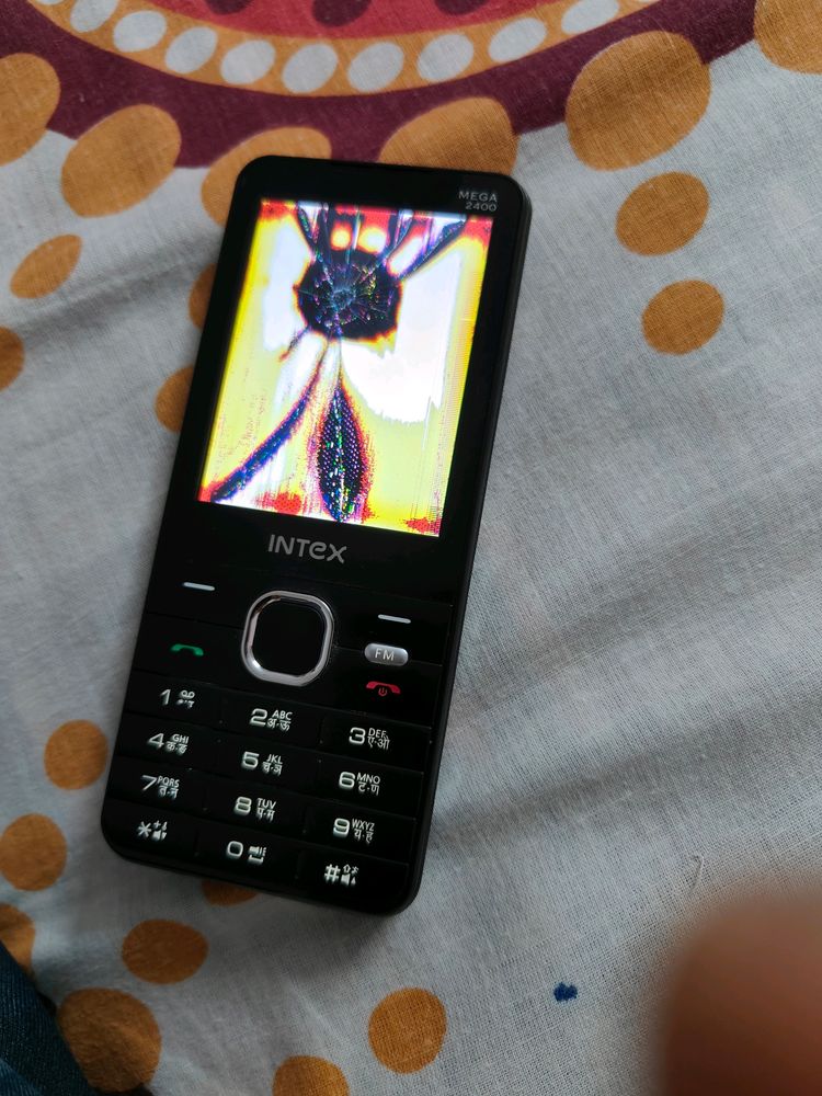 Intex Keybad Phone With Broken Display