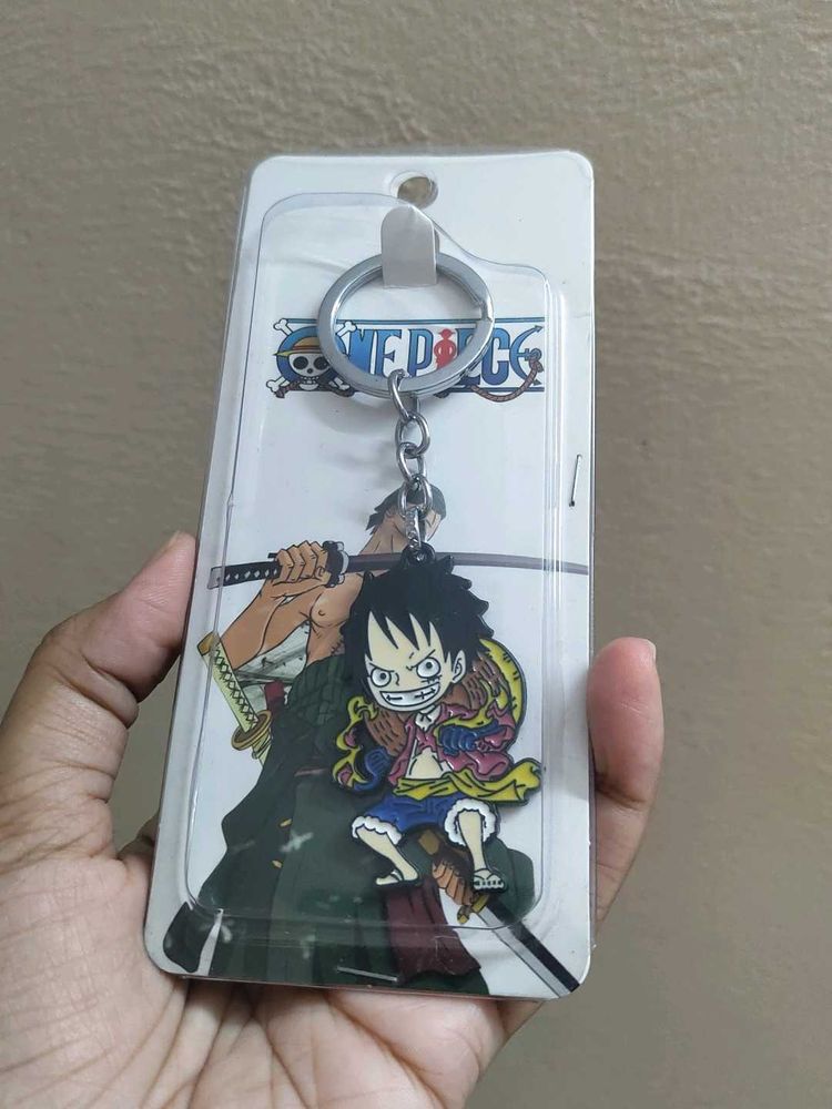 One Piece Luffy Anime Keychain