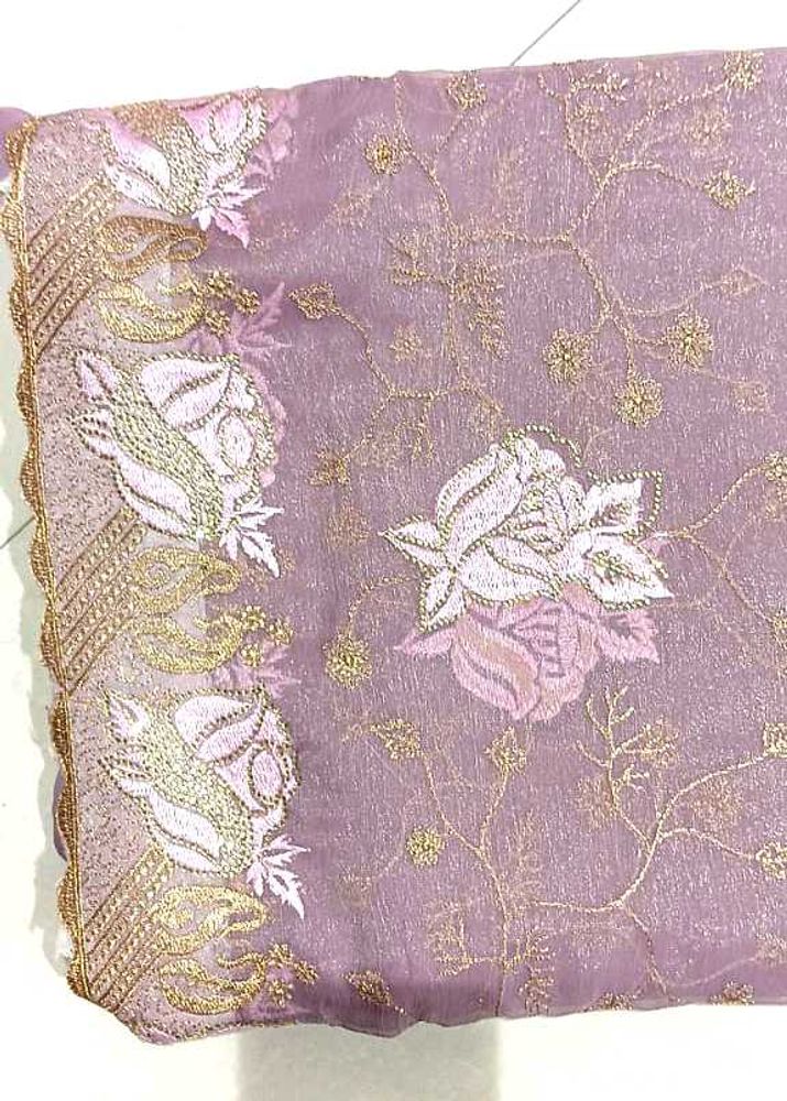 Zari Work Saree