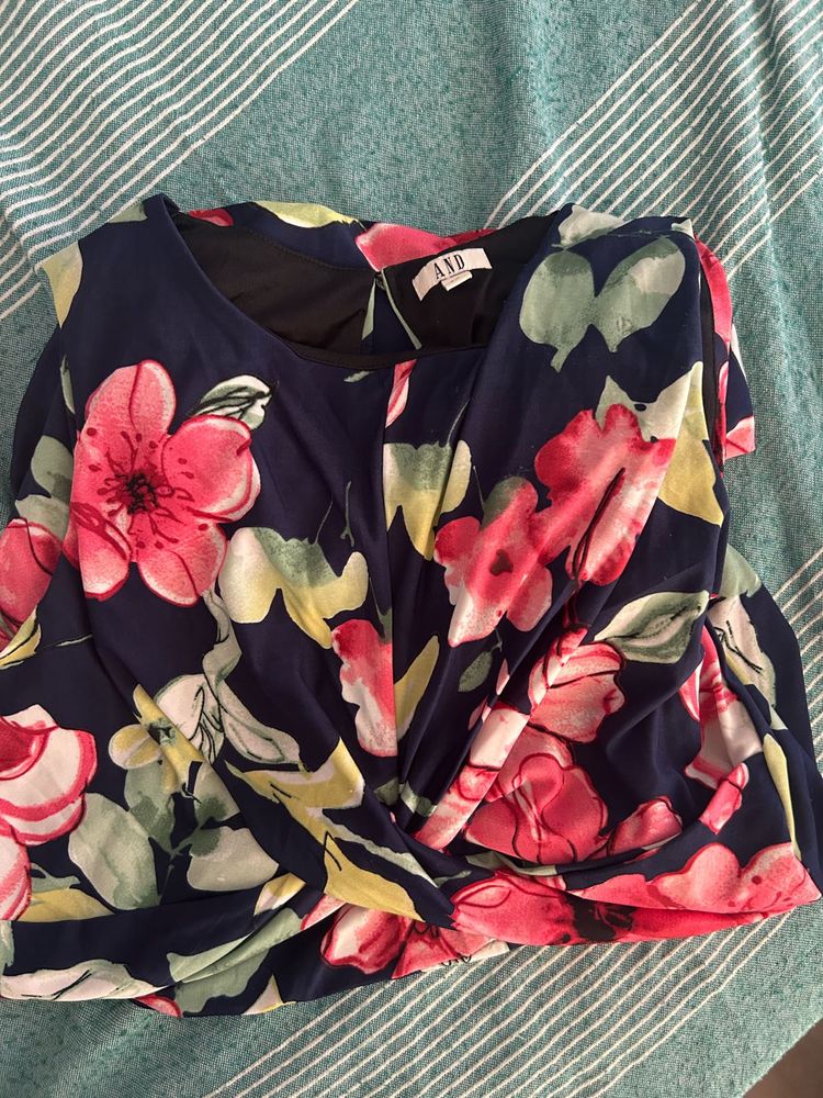 AND PRINTED DRESS