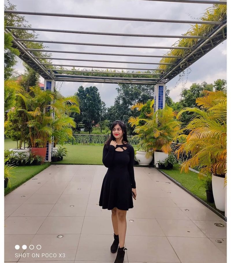 Women Black Mini Full Sleeves Dress 👗