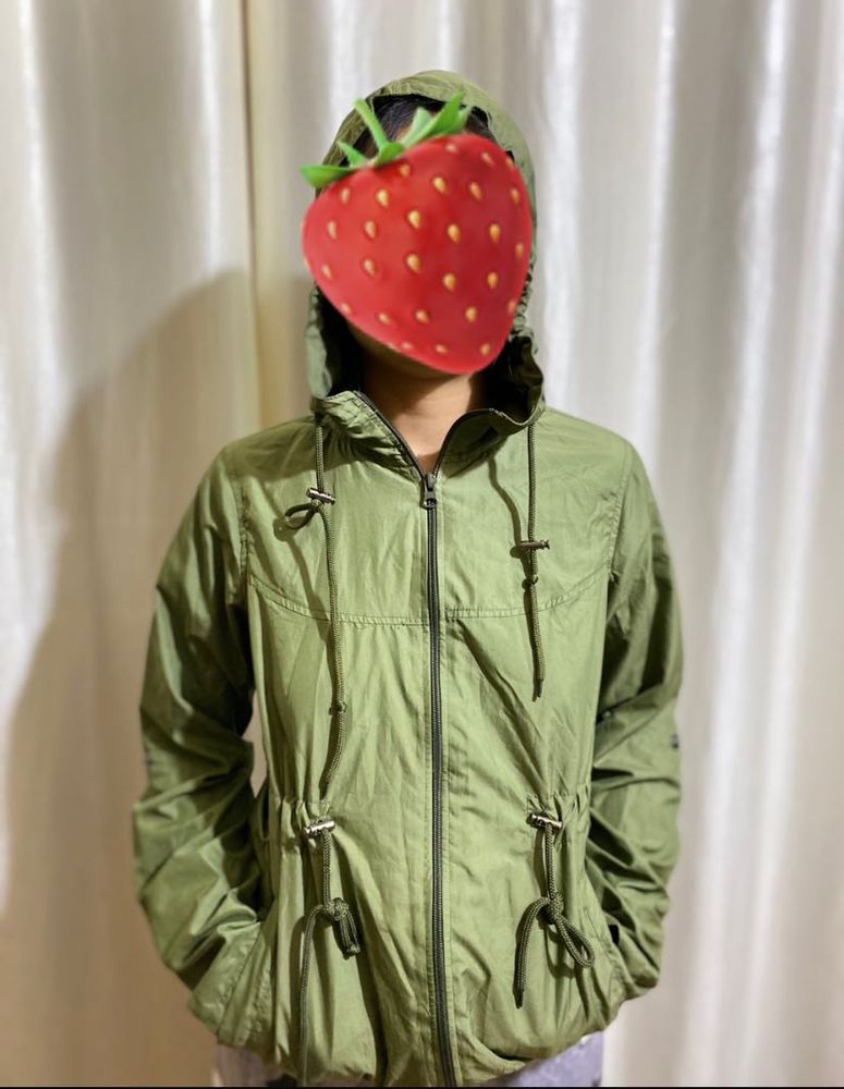Olive Green Wind Cheater