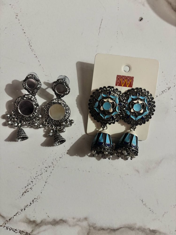 Oxidised Silver Jewellery Combo