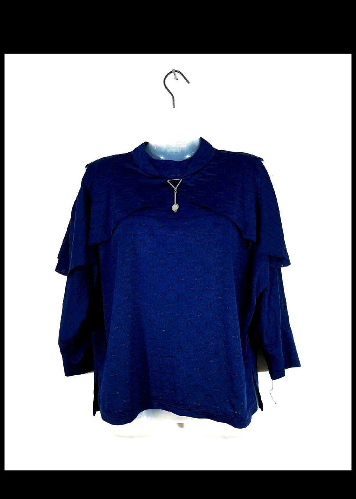 Navy Blue Top For Women