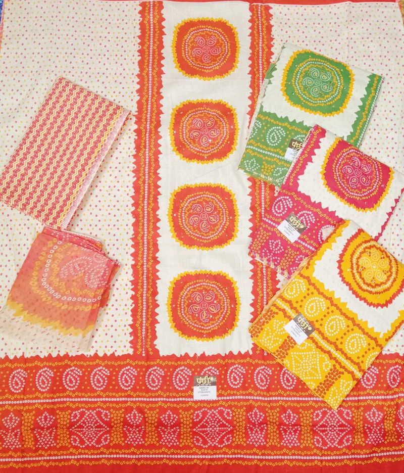 Bandhani Dress Material