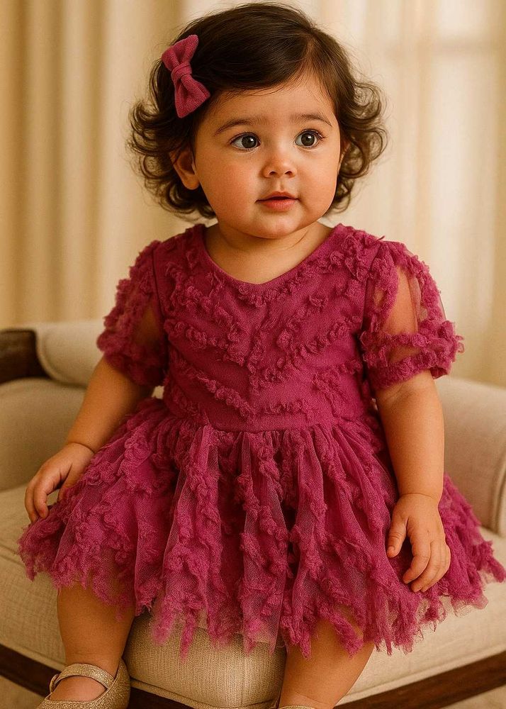 Cute Purple Baby Dress