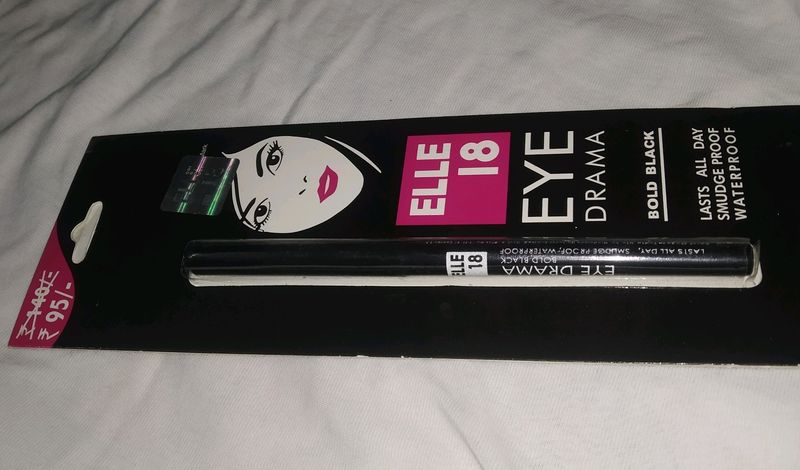 Elle 18 Eye Drama Bold Black Kajal