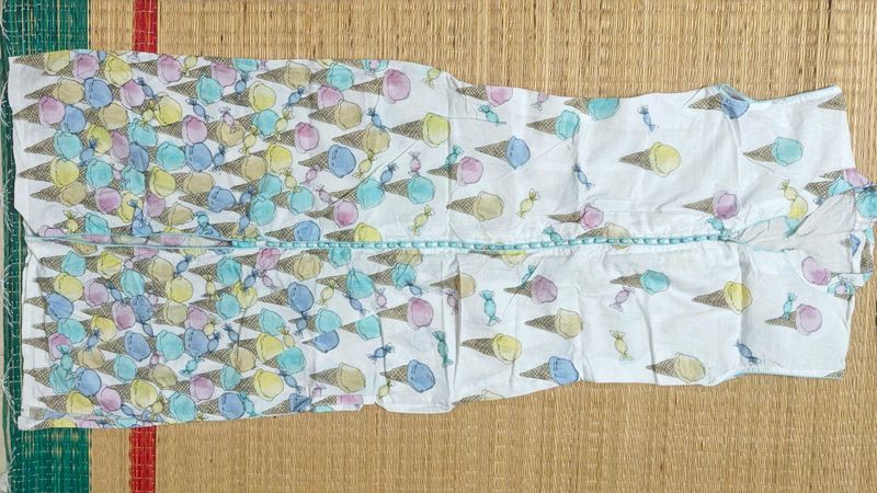 Cute Ice Cream Print kurti