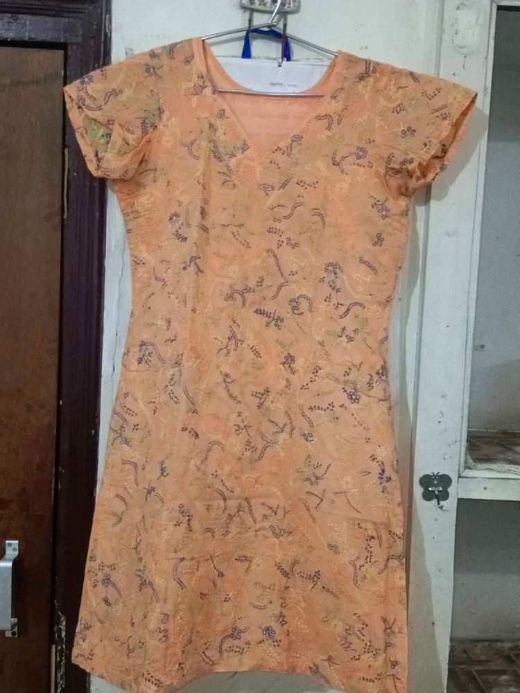 chikenkari kurta duppata set no inner