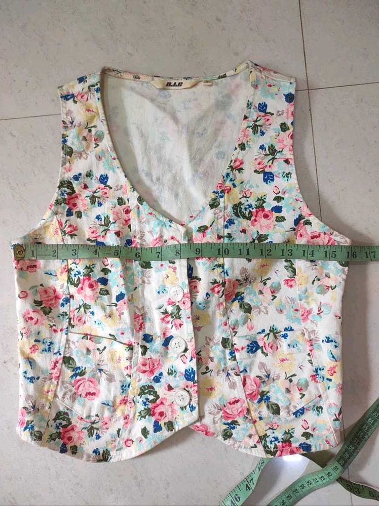 Floral Bolero Jacket
