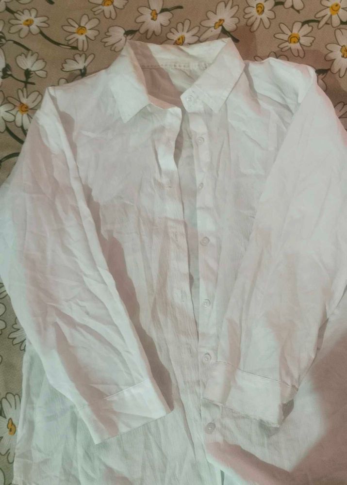 White Casual Shirt