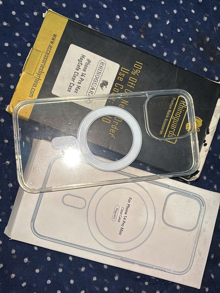 iphone 14 pro max magsafe clear case